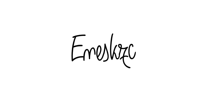 How to make Eneskzc signature? Angelique-Rose-font-FFP is a professional autograph style. Create handwritten signature for Eneskzc name. Eneskzc signature style 5 images and pictures png