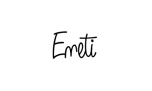 How to make Eneti signature? Angelique-Rose-font-FFP is a professional autograph style. Create handwritten signature for Eneti name. Eneti signature style 5 images and pictures png