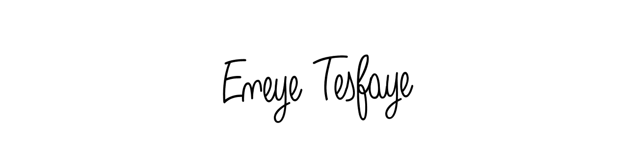 Best and Professional Signature Style for Eneye Tesfaye. Angelique-Rose-font-FFP Best Signature Style Collection. Eneye Tesfaye signature style 5 images and pictures png
