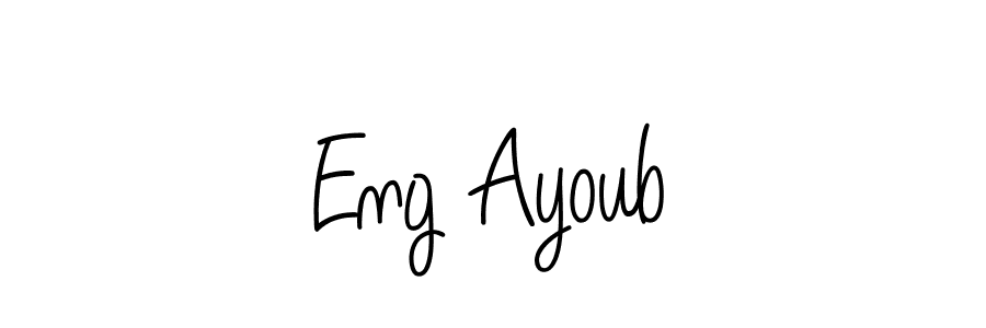 Best and Professional Signature Style for Eng Ayoub. Angelique-Rose-font-FFP Best Signature Style Collection. Eng Ayoub signature style 5 images and pictures png