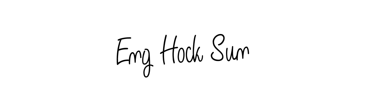 Create a beautiful signature design for name Eng Hock Sun. With this signature (Angelique-Rose-font-FFP) fonts, you can make a handwritten signature for free. Eng Hock Sun signature style 5 images and pictures png