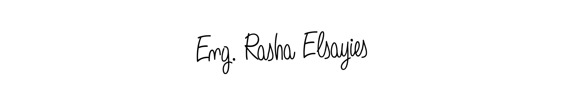 Eng. Rasha Elsayies stylish signature style. Best Handwritten Sign (Angelique-Rose-font-FFP) for my name. Handwritten Signature Collection Ideas for my name Eng. Rasha Elsayies. Eng. Rasha Elsayies signature style 5 images and pictures png
