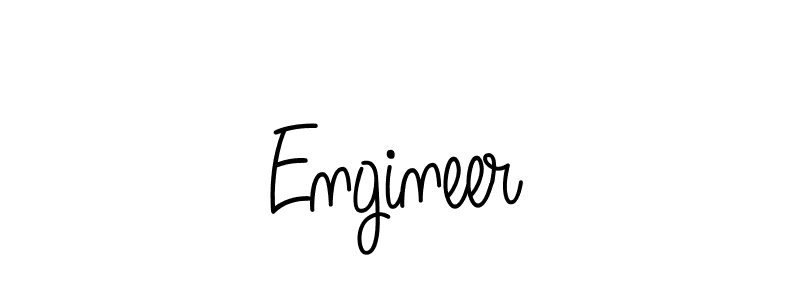 How to make Engineer name signature. Use Angelique-Rose-font-FFP style for creating short signs online. This is the latest handwritten sign. Engineer signature style 5 images and pictures png