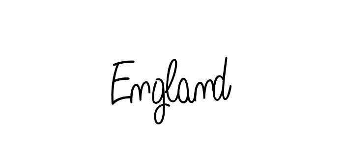 Use a signature maker to create a handwritten signature online. With this signature software, you can design (Angelique-Rose-font-FFP) your own signature for name England. England signature style 5 images and pictures png