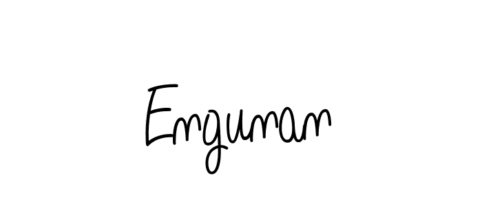 Also we have Engunan name is the best signature style. Create professional handwritten signature collection using Angelique-Rose-font-FFP autograph style. Engunan signature style 5 images and pictures png