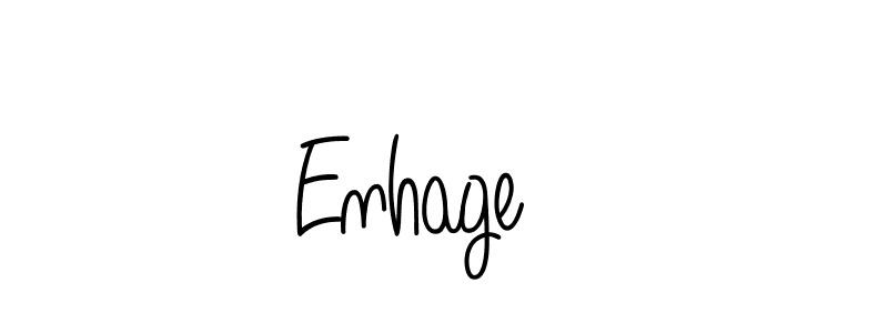 Make a beautiful signature design for name Enhage  . Use this online signature maker to create a handwritten signature for free. Enhage   signature style 5 images and pictures png