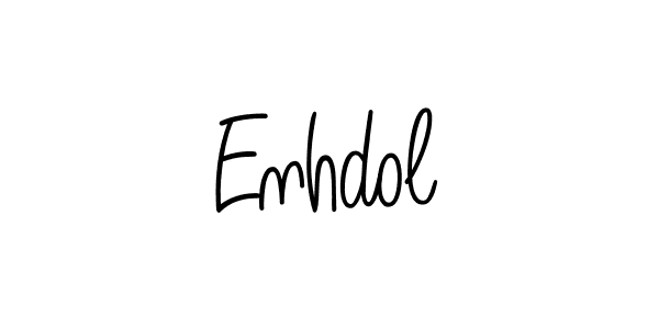 Also we have Enhdol name is the best signature style. Create professional handwritten signature collection using Angelique-Rose-font-FFP autograph style. Enhdol signature style 5 images and pictures png