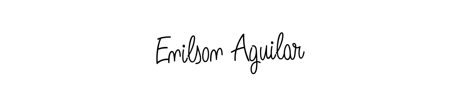 Similarly Angelique-Rose-font-FFP is the best handwritten signature design. Signature creator online .You can use it as an online autograph creator for name Enilson Aguilar. Enilson Aguilar signature style 5 images and pictures png