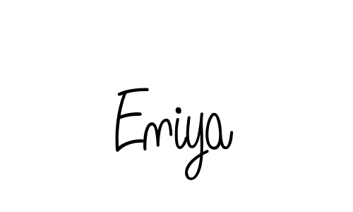 if you are searching for the best signature style for your name Eniya. so please give up your signature search. here we have designed multiple signature styles  using Angelique-Rose-font-FFP. Eniya signature style 5 images and pictures png