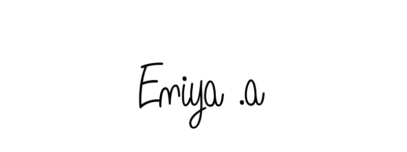Make a short Eniya .a signature style. Manage your documents anywhere anytime using Angelique-Rose-font-FFP. Create and add eSignatures, submit forms, share and send files easily. Eniya .a signature style 5 images and pictures png