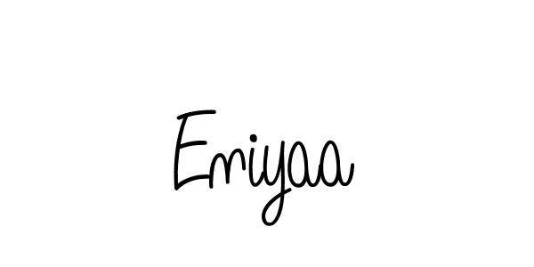 How to make Eniyaa name signature. Use Angelique-Rose-font-FFP style for creating short signs online. This is the latest handwritten sign. Eniyaa signature style 5 images and pictures png