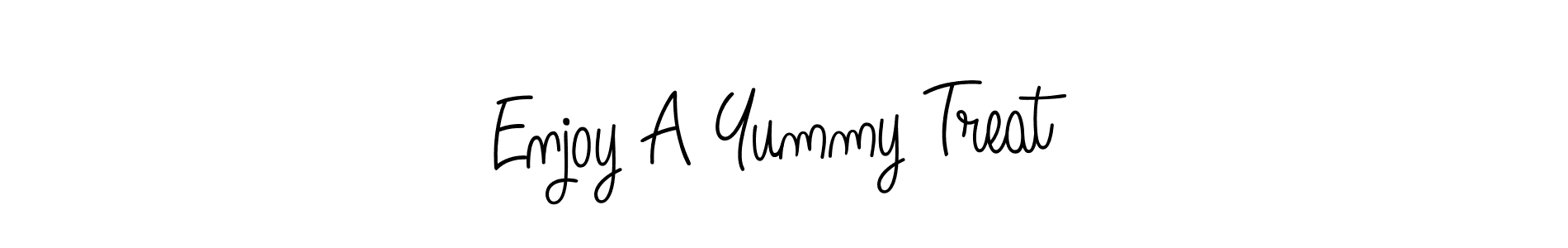 Make a beautiful signature design for name Enjoy A Yummy Treat. Use this online signature maker to create a handwritten signature for free. Enjoy A Yummy Treat signature style 5 images and pictures png