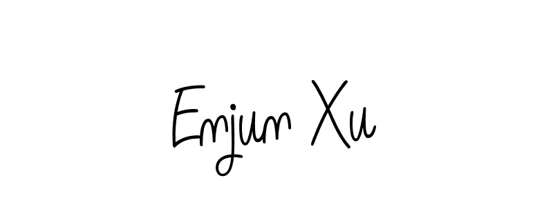 Similarly Angelique-Rose-font-FFP is the best handwritten signature design. Signature creator online .You can use it as an online autograph creator for name Enjun Xu. Enjun Xu signature style 5 images and pictures png