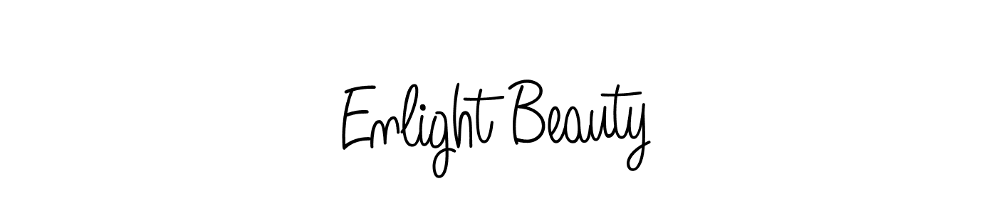 Similarly Angelique-Rose-font-FFP is the best handwritten signature design. Signature creator online .You can use it as an online autograph creator for name Enlight Beauty. Enlight Beauty signature style 5 images and pictures png