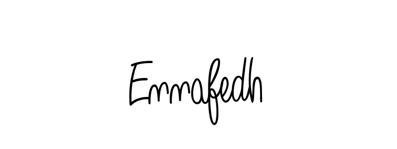 Make a beautiful signature design for name Ennafedh. With this signature (Angelique-Rose-font-FFP) style, you can create a handwritten signature for free. Ennafedh signature style 5 images and pictures png