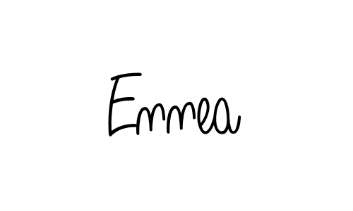 Ennea stylish signature style. Best Handwritten Sign (Angelique-Rose-font-FFP) for my name. Handwritten Signature Collection Ideas for my name Ennea. Ennea signature style 5 images and pictures png