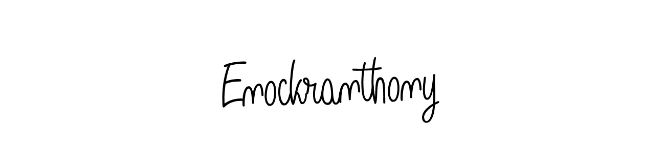 Here are the top 10 professional signature styles for the name Enockranthony. These are the best autograph styles you can use for your name. Enockranthony signature style 5 images and pictures png