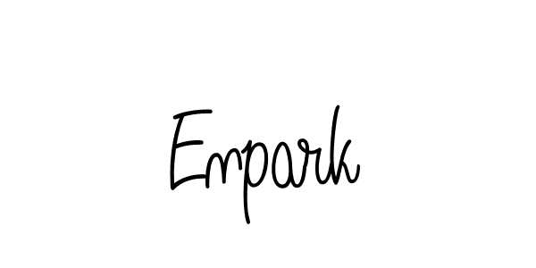 How to Draw Enpark signature style? Angelique-Rose-font-FFP is a latest design signature styles for name Enpark. Enpark signature style 5 images and pictures png