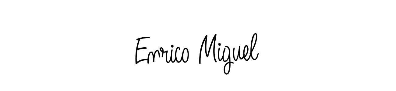 See photos of Enrico Miguel official signature by Spectra . Check more albums & portfolios. Read reviews & check more about Angelique-Rose-font-FFP font. Enrico Miguel signature style 5 images and pictures png