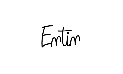 Make a beautiful signature design for name Entin. Use this online signature maker to create a handwritten signature for free. Entin signature style 5 images and pictures png