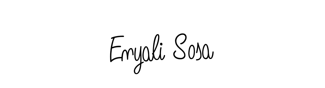 Also we have Enyali Sosa name is the best signature style. Create professional handwritten signature collection using Angelique-Rose-font-FFP autograph style. Enyali Sosa signature style 5 images and pictures png