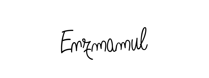 Once you've used our free online signature maker to create your best signature Angelique-Rose-font-FFP style, it's time to enjoy all of the benefits that Enzmamul name signing documents. Enzmamul signature style 5 images and pictures png
