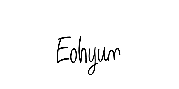 Create a beautiful signature design for name Eohyun. With this signature (Angelique-Rose-font-FFP) fonts, you can make a handwritten signature for free. Eohyun signature style 5 images and pictures png