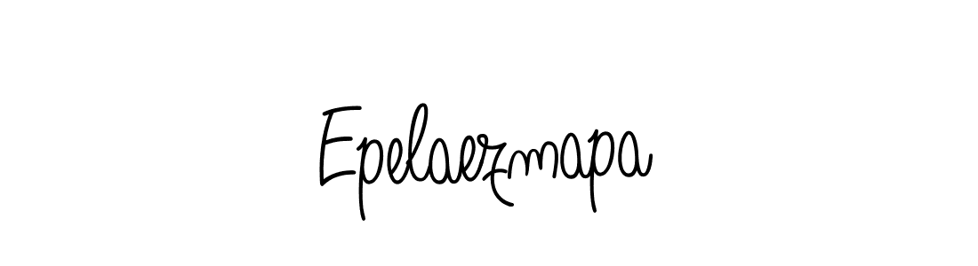 How to make Epelaezmapa name signature. Use Angelique-Rose-font-FFP style for creating short signs online. This is the latest handwritten sign. Epelaezmapa signature style 5 images and pictures png