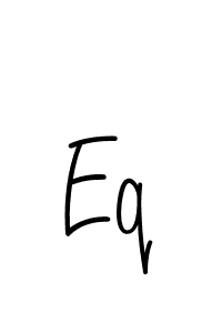Make a beautiful signature design for name Eq. With this signature (Angelique-Rose-font-FFP) style, you can create a handwritten signature for free. Eq signature style 5 images and pictures png
