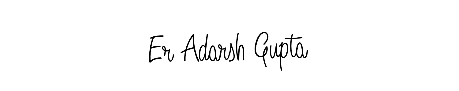 How to make Er Adarsh Gupta signature? Angelique-Rose-font-FFP is a professional autograph style. Create handwritten signature for Er Adarsh Gupta name. Er Adarsh Gupta signature style 5 images and pictures png