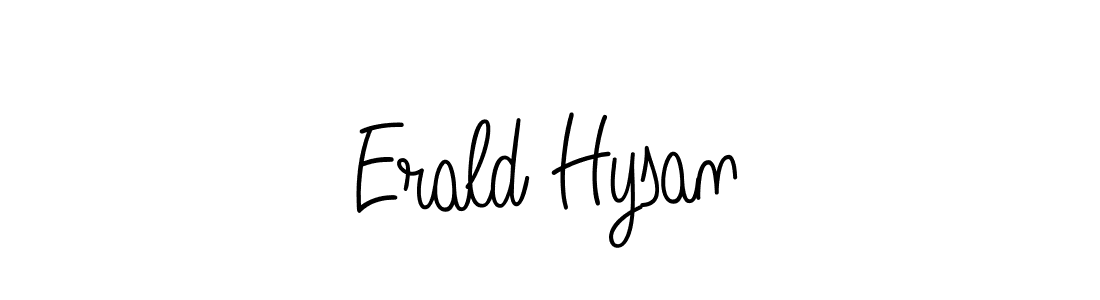 Make a beautiful signature design for name Erald Hysan. Use this online signature maker to create a handwritten signature for free. Erald Hysan signature style 5 images and pictures png