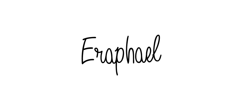 How to Draw Eraphael signature style? Angelique-Rose-font-FFP is a latest design signature styles for name Eraphael. Eraphael signature style 5 images and pictures png