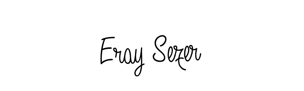 Use a signature maker to create a handwritten signature online. With this signature software, you can design (Angelique-Rose-font-FFP) your own signature for name Eray Sezer. Eray Sezer signature style 5 images and pictures png