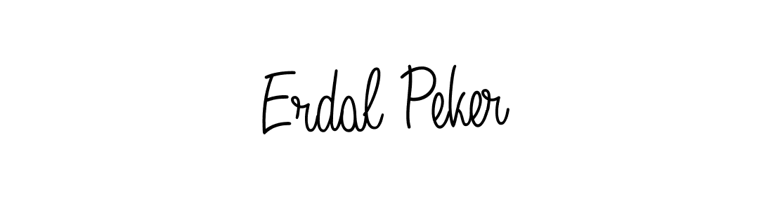 How to Draw Erdal Peker signature style? Angelique-Rose-font-FFP is a latest design signature styles for name Erdal Peker. Erdal Peker signature style 5 images and pictures png