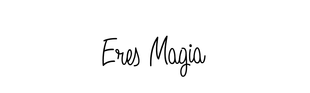 Design your own signature with our free online signature maker. With this signature software, you can create a handwritten (Angelique-Rose-font-FFP) signature for name Eres Magia. Eres Magia signature style 5 images and pictures png