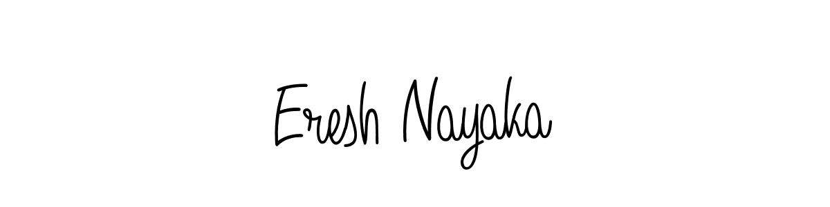 Here are the top 10 professional signature styles for the name Eresh Nayaka. These are the best autograph styles you can use for your name. Eresh Nayaka signature style 5 images and pictures png