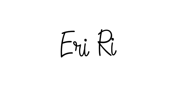 Best and Professional Signature Style for Eri Ri. Angelique-Rose-font-FFP Best Signature Style Collection. Eri Ri signature style 5 images and pictures png
