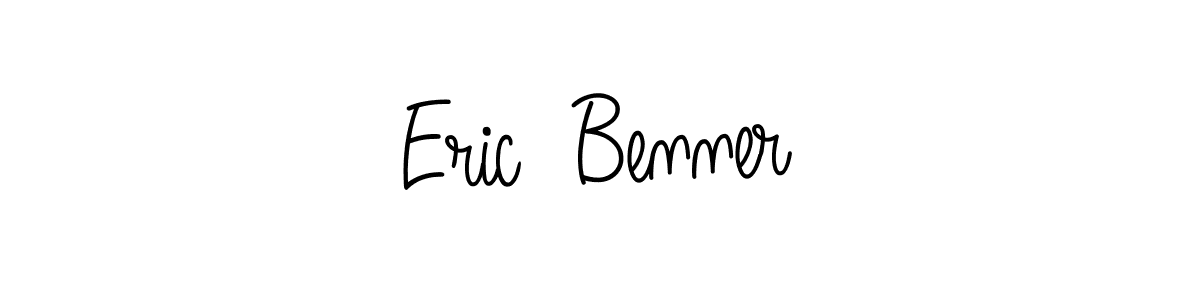 How to make Eric  Benner name signature. Use Angelique-Rose-font-FFP style for creating short signs online. This is the latest handwritten sign. Eric  Benner signature style 5 images and pictures png