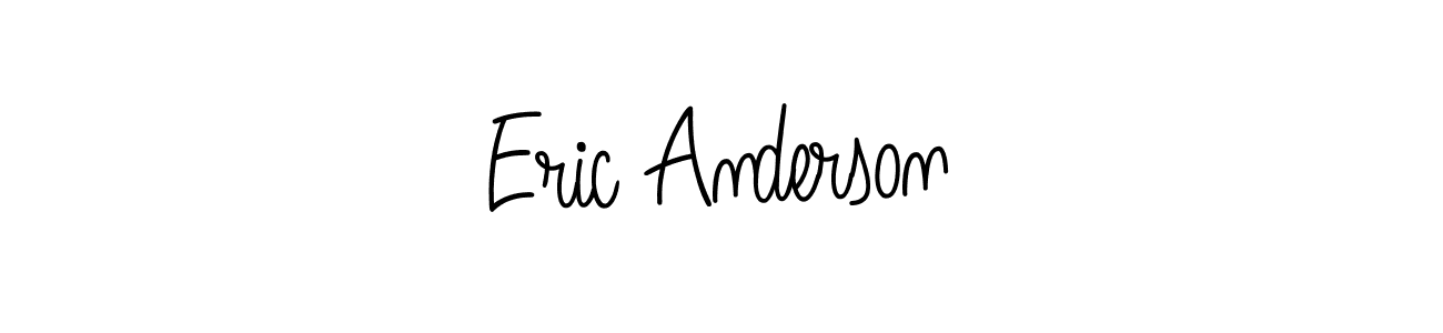 Make a beautiful signature design for name Eric Anderson. With this signature (Angelique-Rose-font-FFP) style, you can create a handwritten signature for free. Eric Anderson signature style 5 images and pictures png
