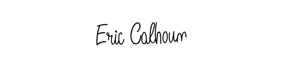 Eric Calhoun stylish signature style. Best Handwritten Sign (Angelique-Rose-font-FFP) for my name. Handwritten Signature Collection Ideas for my name Eric Calhoun. Eric Calhoun signature style 5 images and pictures png