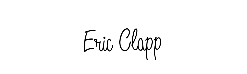 Eric Clapp stylish signature style. Best Handwritten Sign (Angelique-Rose-font-FFP) for my name. Handwritten Signature Collection Ideas for my name Eric Clapp. Eric Clapp signature style 5 images and pictures png