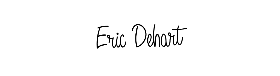 Make a beautiful signature design for name Eric Dehart. With this signature (Angelique-Rose-font-FFP) style, you can create a handwritten signature for free. Eric Dehart signature style 5 images and pictures png