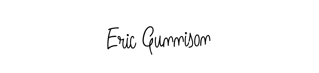 Angelique-Rose-font-FFP is a professional signature style that is perfect for those who want to add a touch of class to their signature. It is also a great choice for those who want to make their signature more unique. Get Eric Gunnison name to fancy signature for free. Eric Gunnison signature style 5 images and pictures png