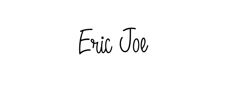 You should practise on your own different ways (Angelique-Rose-font-FFP) to write your name (Eric Joe) in signature. don't let someone else do it for you. Eric Joe signature style 5 images and pictures png