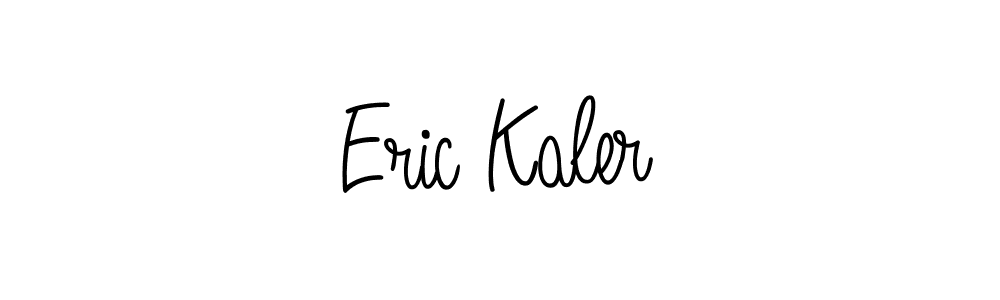 You should practise on your own different ways (Angelique-Rose-font-FFP) to write your name (Eric Kaler) in signature. don't let someone else do it for you. Eric Kaler signature style 5 images and pictures png