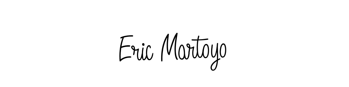 The best way (Angelique-Rose-font-FFP) to make a short signature is to pick only two or three words in your name. The name Eric Martoyo include a total of six letters. For converting this name. Eric Martoyo signature style 5 images and pictures png