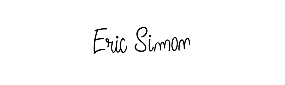 Eric Simon stylish signature style. Best Handwritten Sign (Angelique-Rose-font-FFP) for my name. Handwritten Signature Collection Ideas for my name Eric Simon. Eric Simon signature style 5 images and pictures png