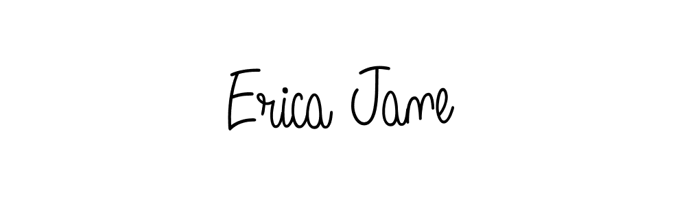 The best way (Angelique-Rose-font-FFP) to make a short signature is to pick only two or three words in your name. The name Erica Jane include a total of six letters. For converting this name. Erica Jane signature style 5 images and pictures png