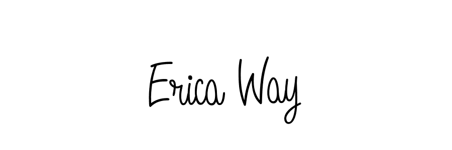 How to make Erica Way signature? Angelique-Rose-font-FFP is a professional autograph style. Create handwritten signature for Erica Way name. Erica Way signature style 5 images and pictures png