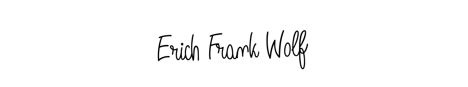 Also You can easily find your signature by using the search form. We will create Erich Frank Wolf name handwritten signature images for you free of cost using Angelique-Rose-font-FFP sign style. Erich Frank Wolf signature style 5 images and pictures png